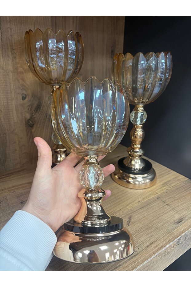 3’lü Şamdan set - 2