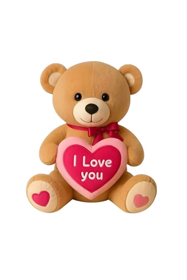 Pl50166 40 cm I Love Bears-Hly