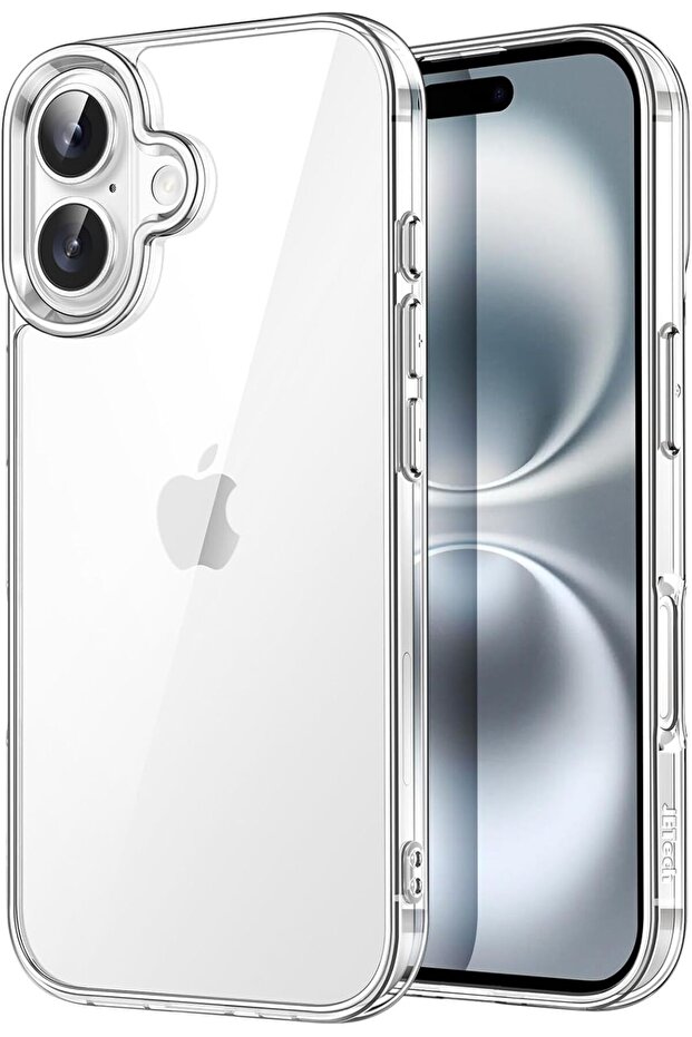 Cover Clear Case for iphone 16 plus - 1