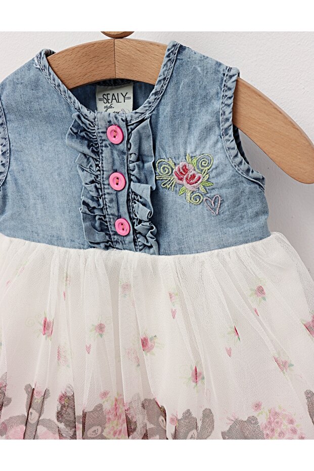 Marbea dress, pink pattern - 2