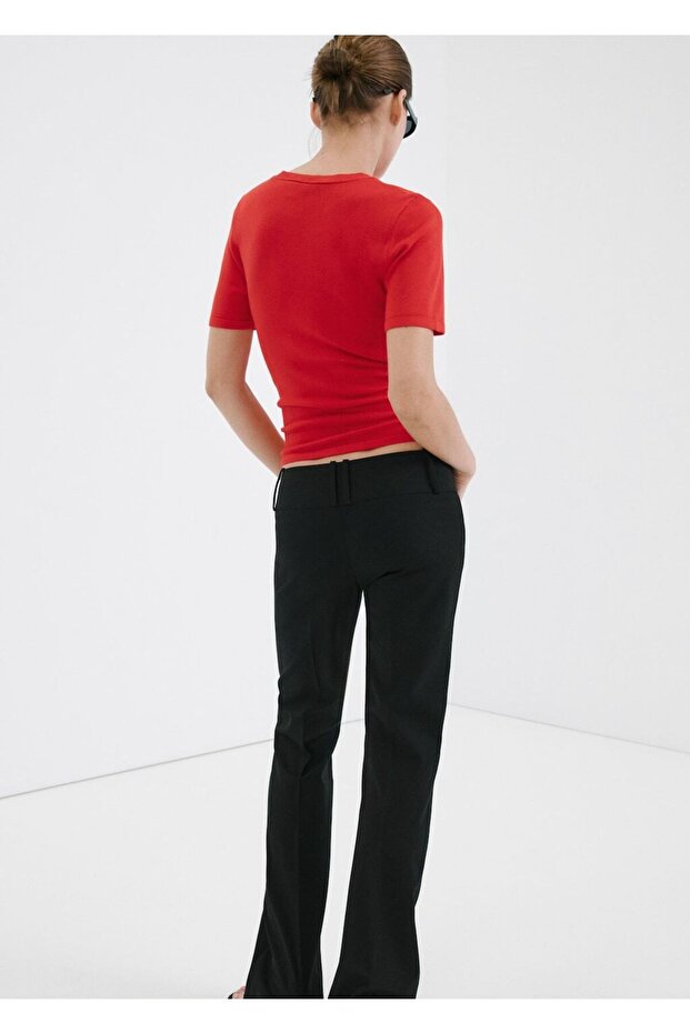 Bağ detaylı kazak - 4