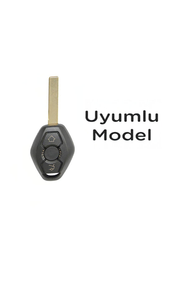 For Bmw X5 X3 E90 E60 E53 E36 E38 3-Button Honeycomb Patterned Key Remote Protection Case Red - 2