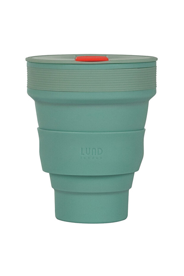 Collapsible Cup 350ml Mint – Portable Travel Drinkware