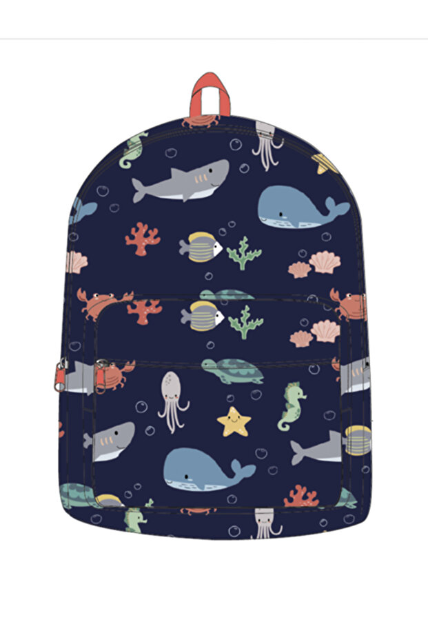 Little Lund Ocean Backpack – Kids Lightweight School & Travel Bag