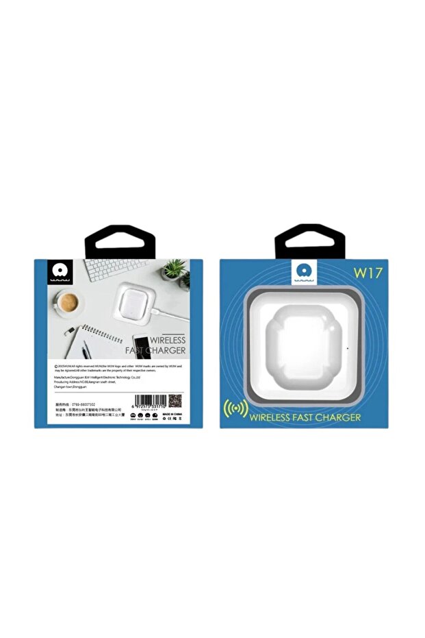 شاحن لاسلكي لسماعات AirPods W17