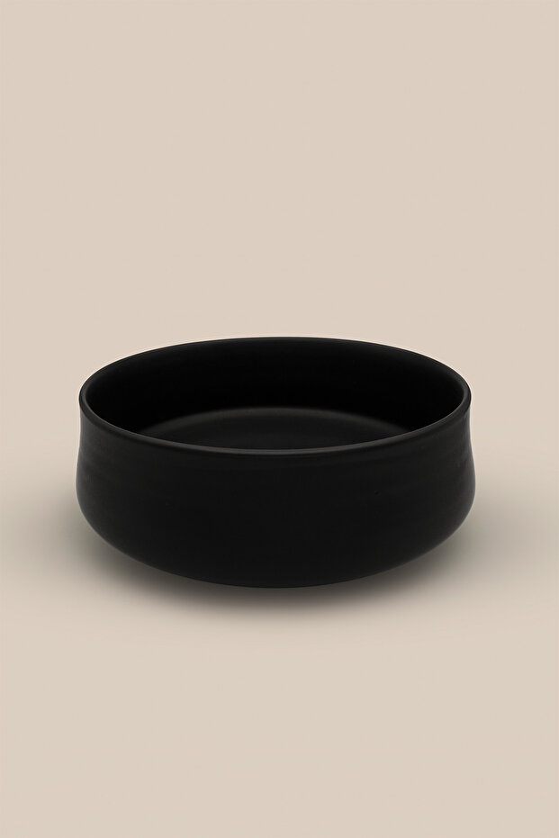 Handmade Serving Bowl and Decorative Bowl 22X9 cm Black