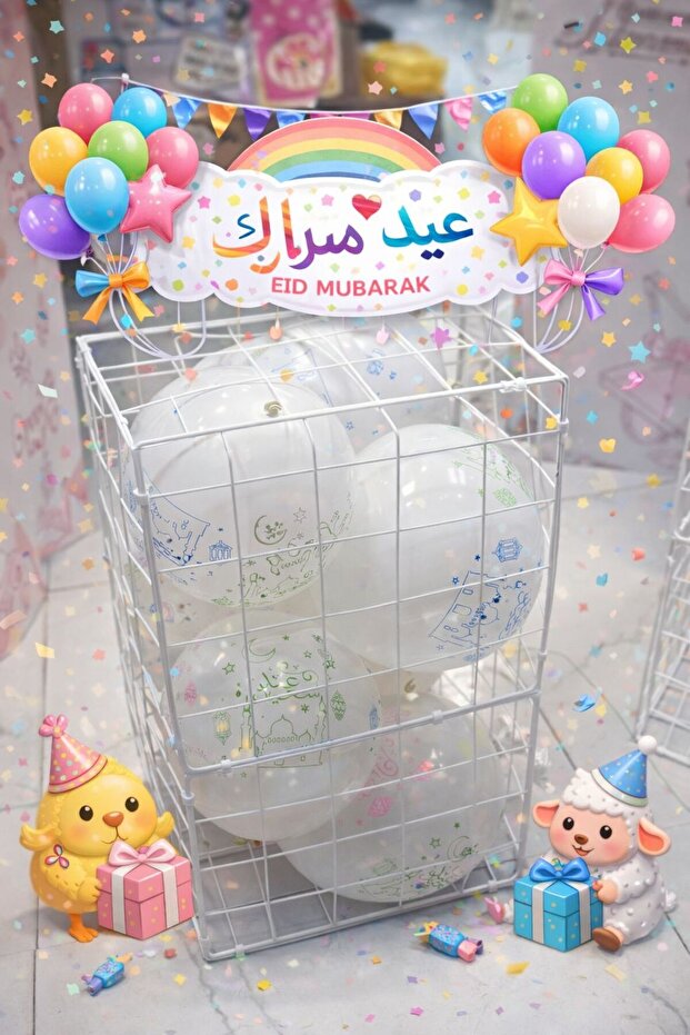 استند شبك بالونات ثنائي ( 1 حبة )