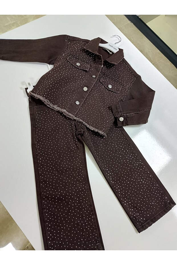 Taşlı Kot Takım - 2