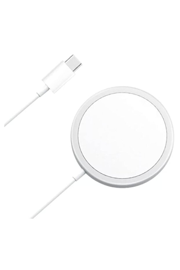 Încărcător wireless 15W alb - 1