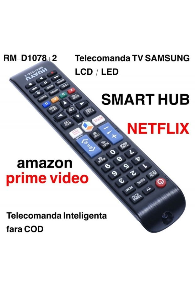 Universal Remote Control for Samsung LED / LCD TV – No Code, Smart TV