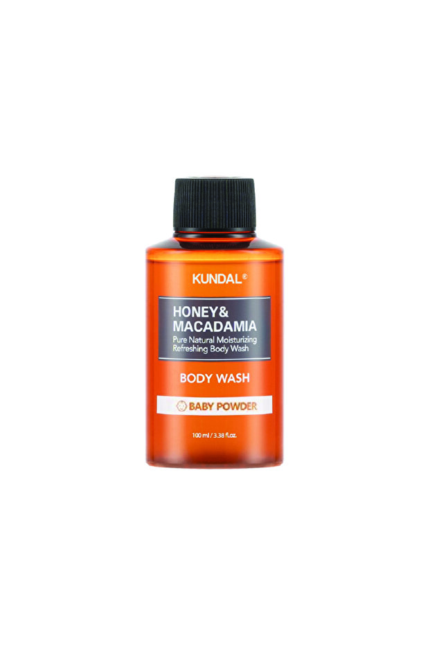 HONEY & MACADAMIA PURE BODY WASH 100ML - BABY POWDER