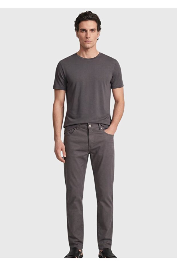 Mürdüm Düz Sweatshırt - 3