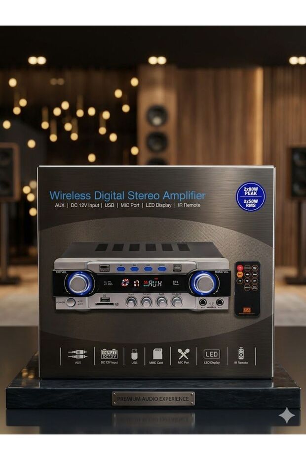 DİGİTAL STEREO AMPLİFİER - 3
