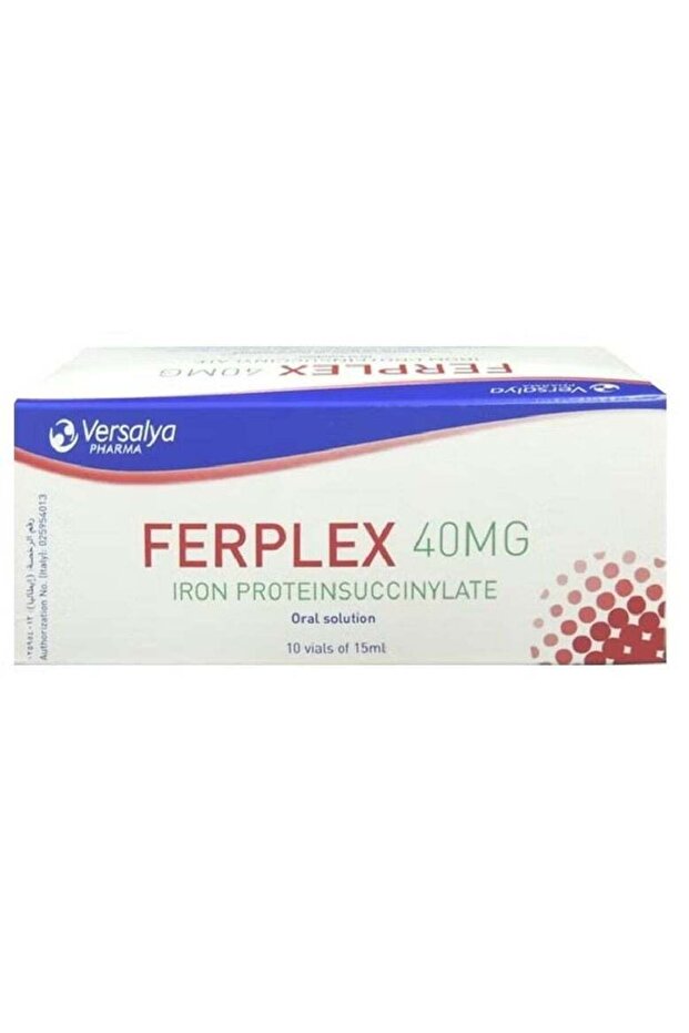 Ferplex 40 mg Oral Solution 15 mL Vial 10's