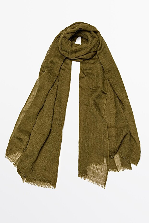 Hafif yünlü atkı - 3