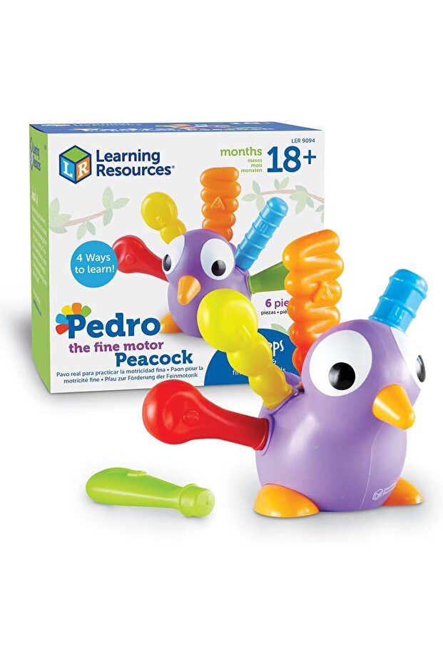 Ler9094 Pedro The Fine Motor Peacock