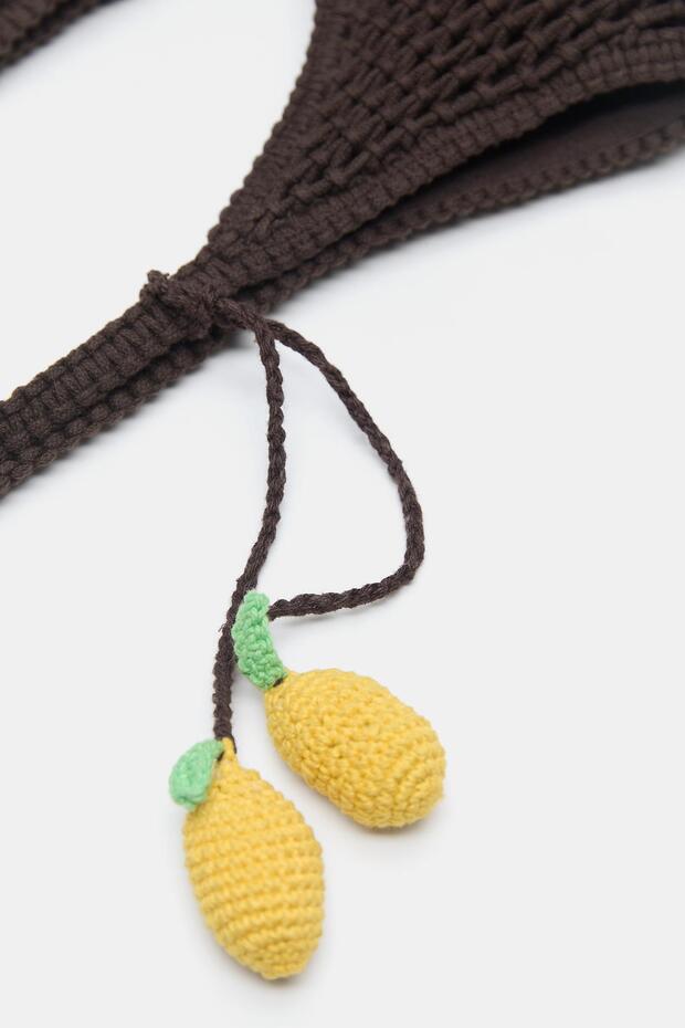 Makrome tote çanta - 5