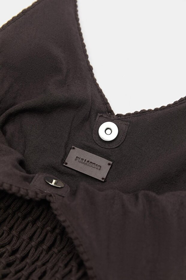 Makrome tote çanta - 3