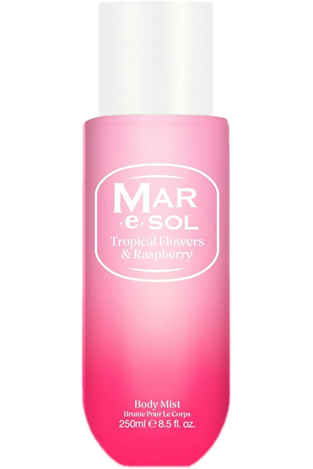 Tropical Flowers & Raspberry Body Mist Spray for Women 250 ml