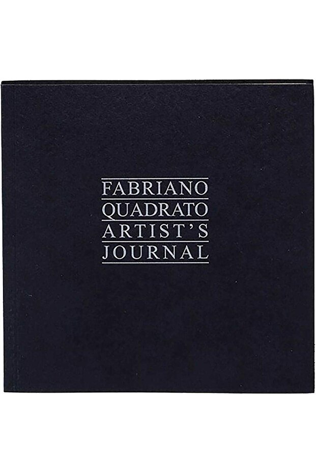 Quadrato Artist's Journal 90Gr 16X16Cm Nero / Black Cover 96 Pages