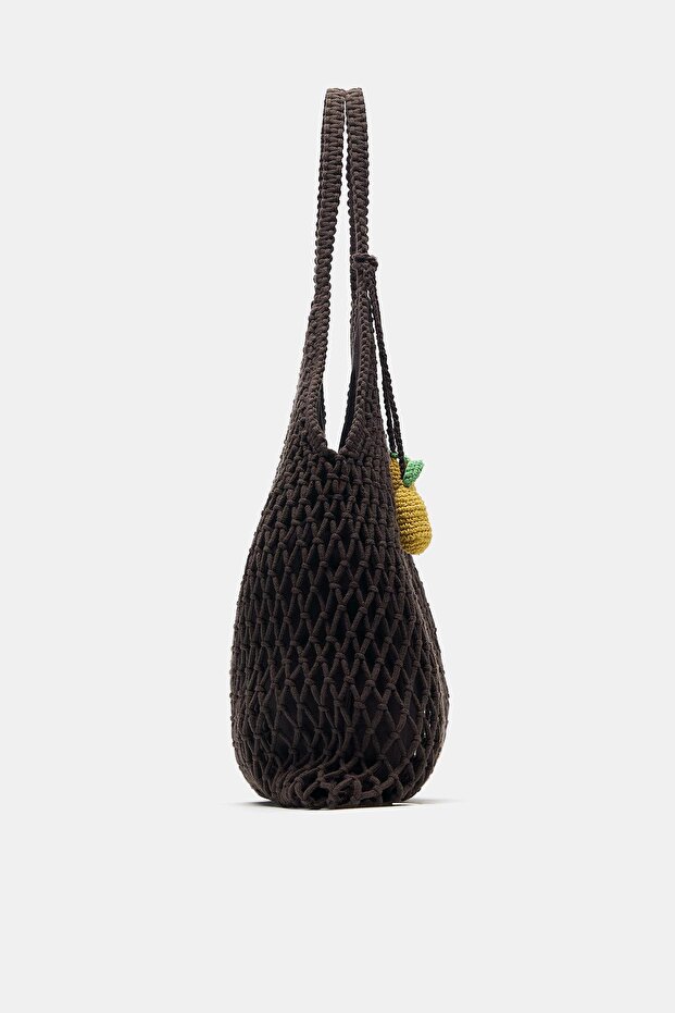 Makrome tote çanta - 4