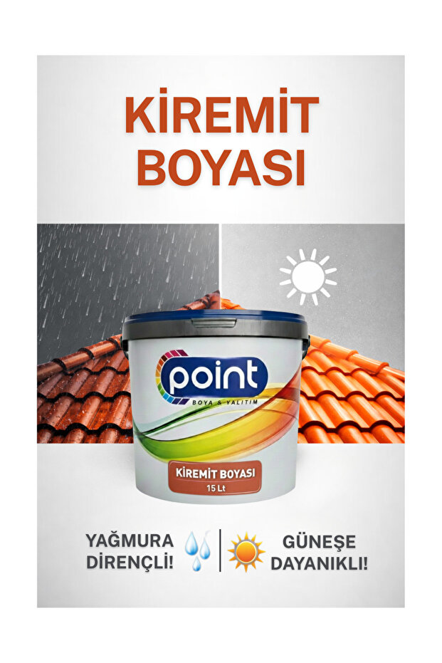 KİREMİT BOYASI (Kahverengi, 10 kg) - 4