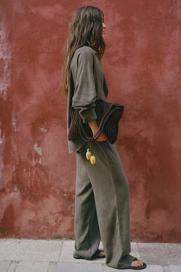 Makrome tote çanta - 6