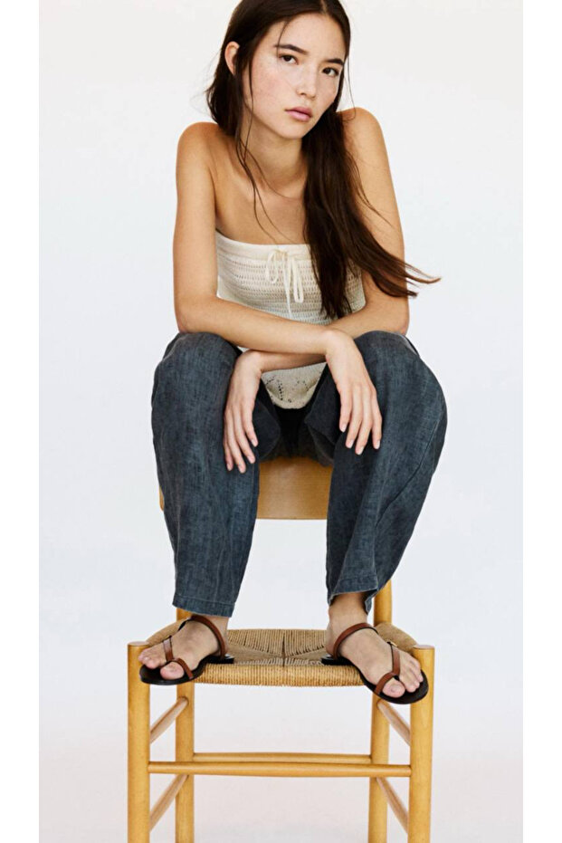 derı strappt flat sandals - 4