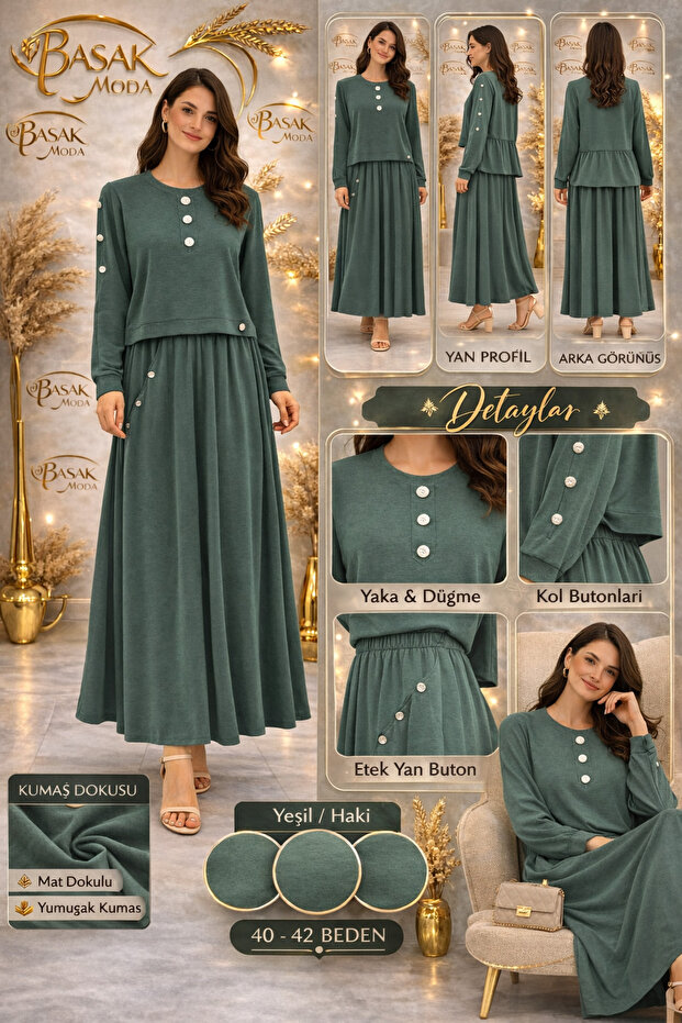 MKBAŞAK MODA ETEKLİ TAKIM 2 - 4