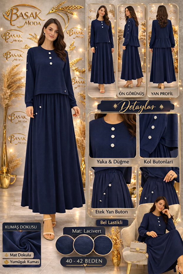 MKBAŞAK MODA ETEKLİ TAKIM 2 - 5