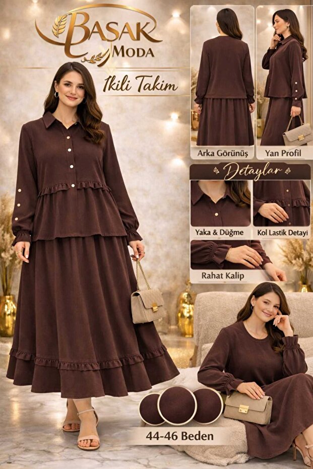 MKBAŞAK MODA ETEKLİ TAKIM 2 - 4