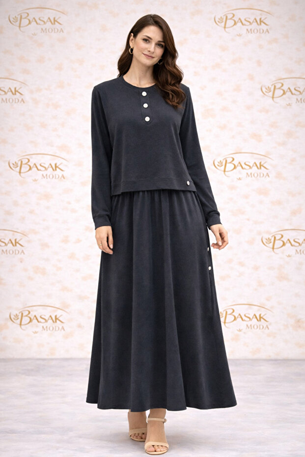 طقم تنورة MKBAŞAK MODA 2