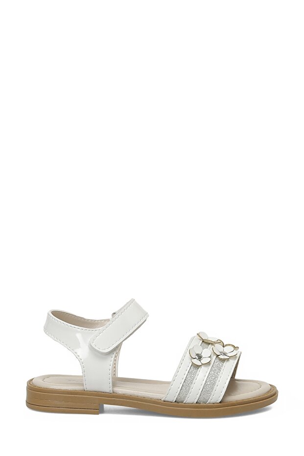 Santoro.P6Fx White Girl Sandals