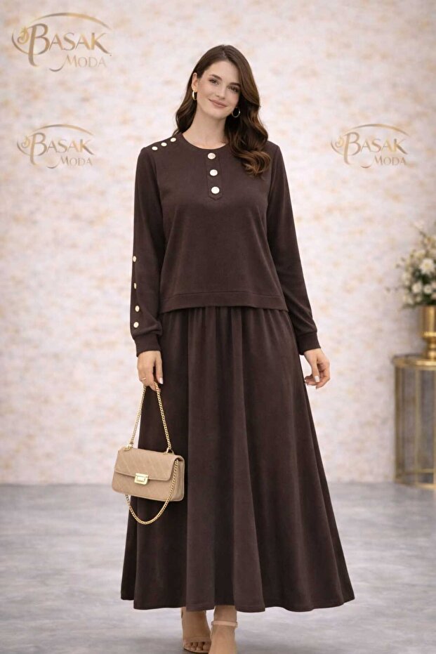 MKBAŞAK MODA ETEKLİ TAKIM 2 - 1