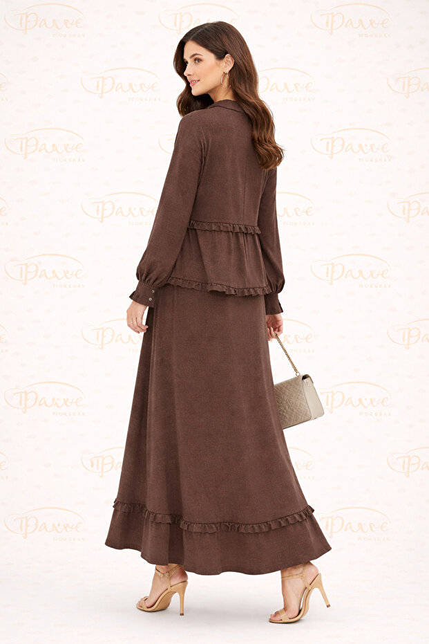 MKBAŞAK MODA ETEKLİ TAKIM - 1