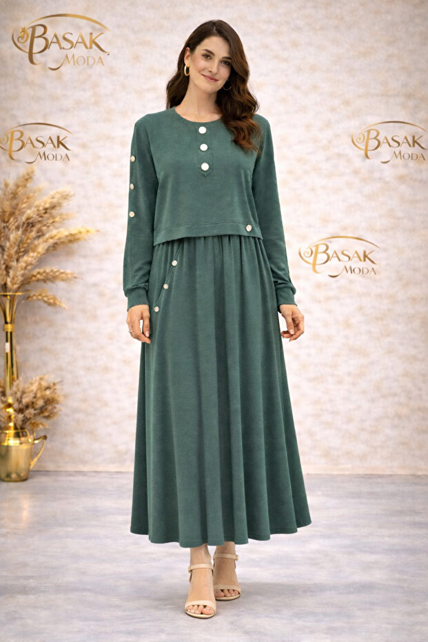 MKBAŞAK MODA ETEKLİ TAKIM 2 - 1