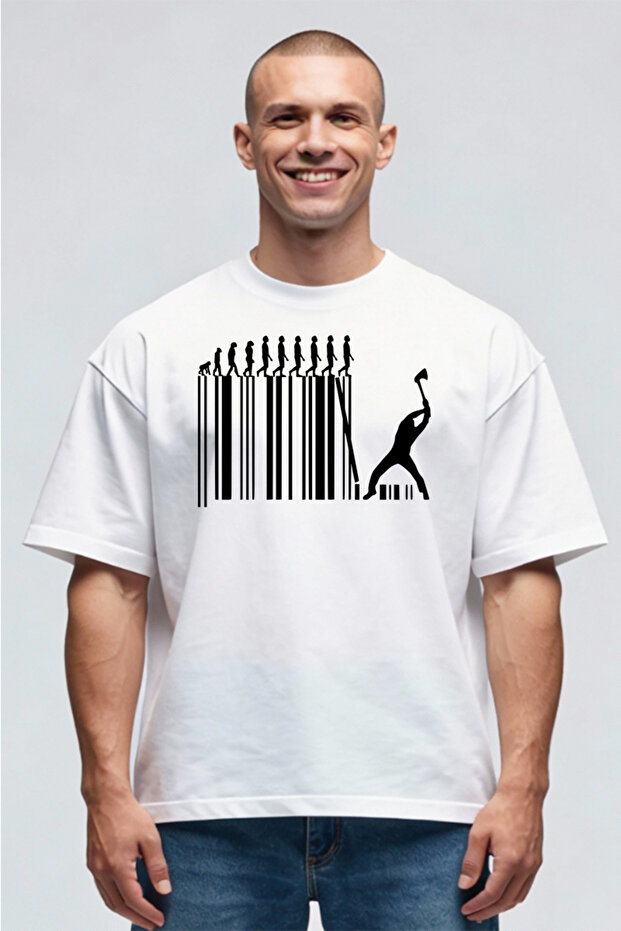 Tricou Oversize - Barecode - 3