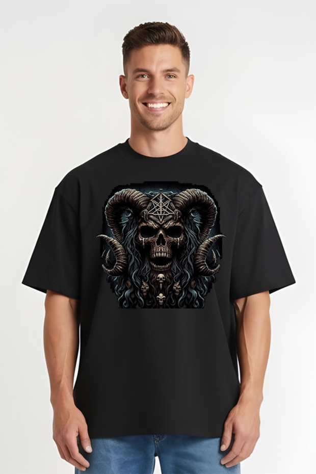 Tricou Oversize - Satan
