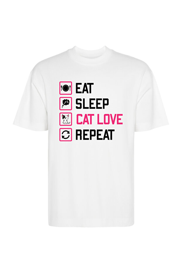 Tricou Oversize - Cat - 3