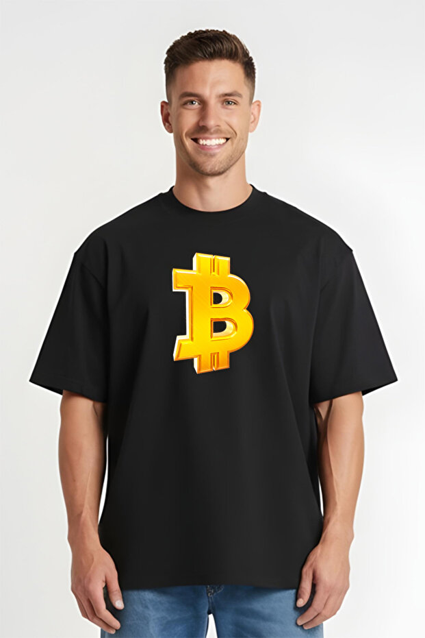 Tricou Oversize - Bitcoin - 1