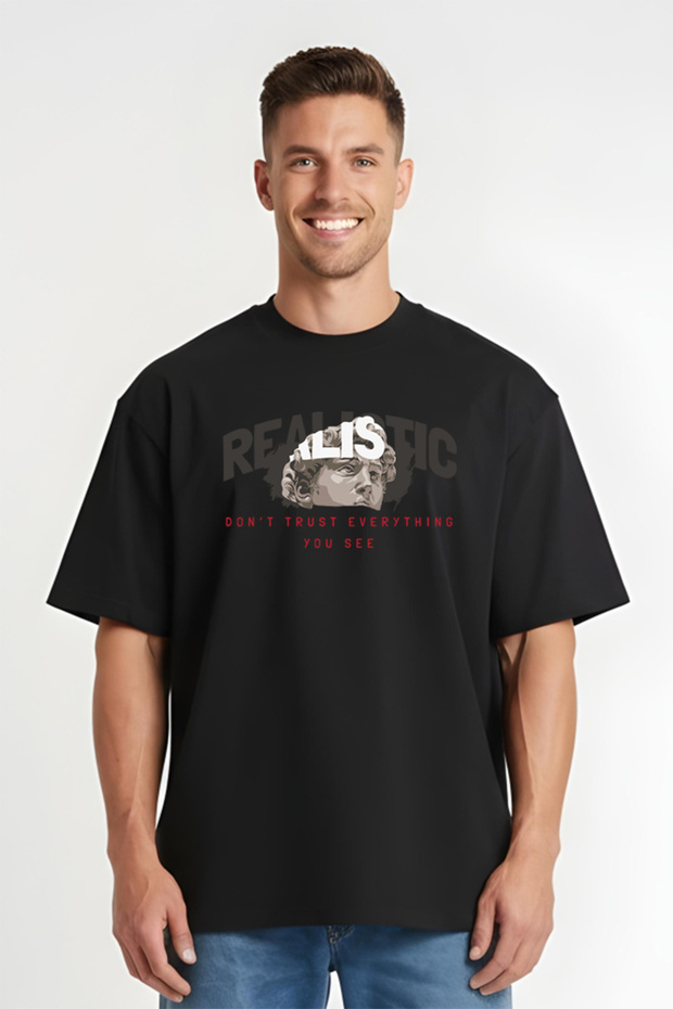 Tricou Oversize - Realistic - 1