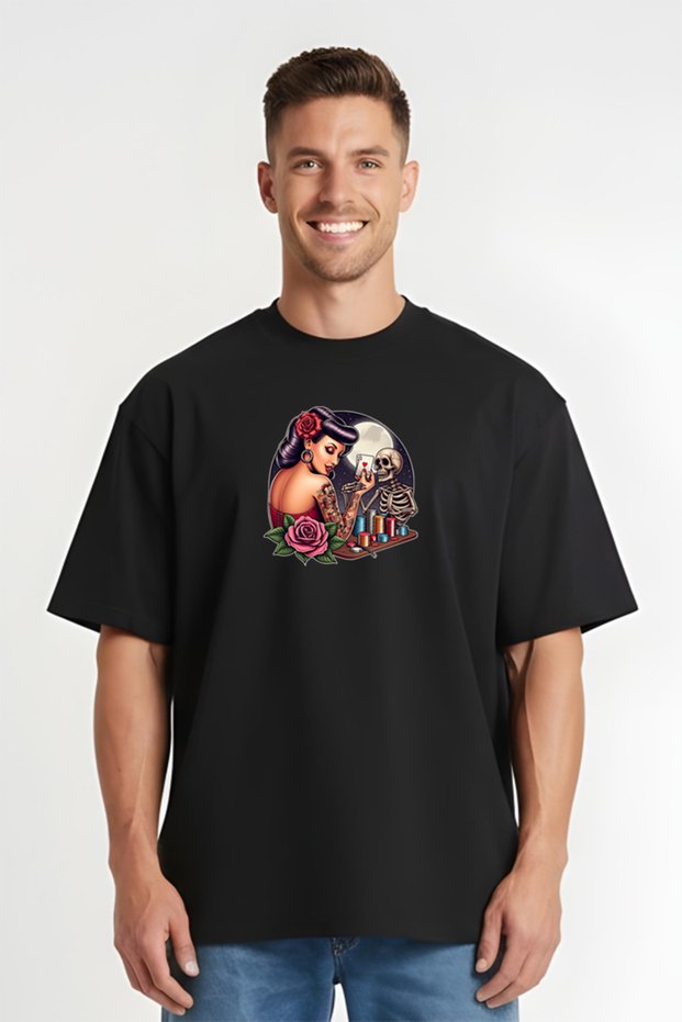 Tricou Oversize - Gambling