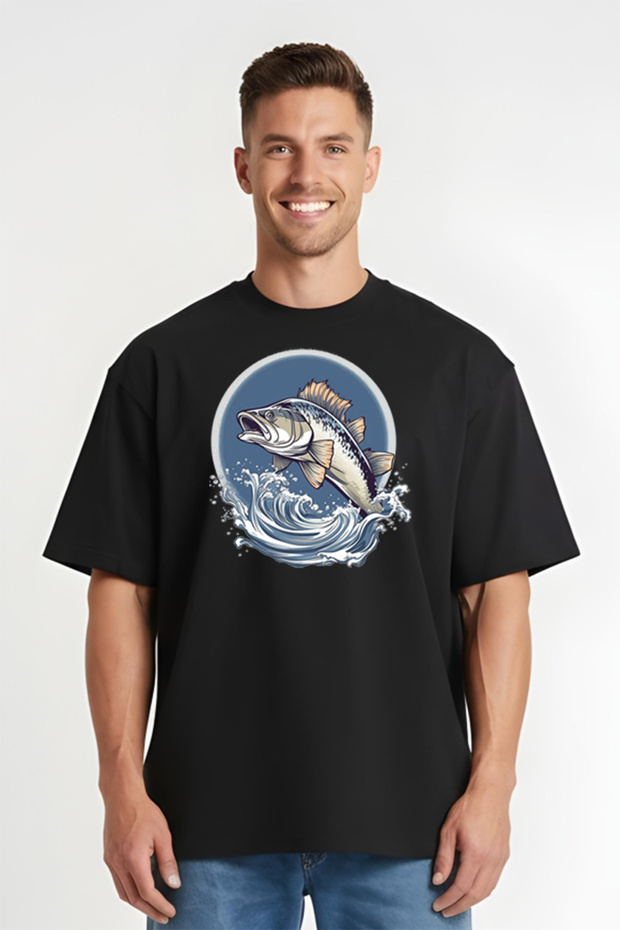 Tricou Oversize - Pescar