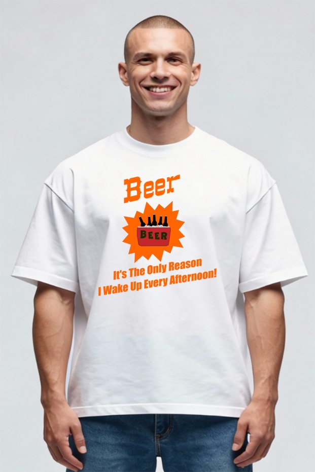 Tricou Oversize - Beer Reason