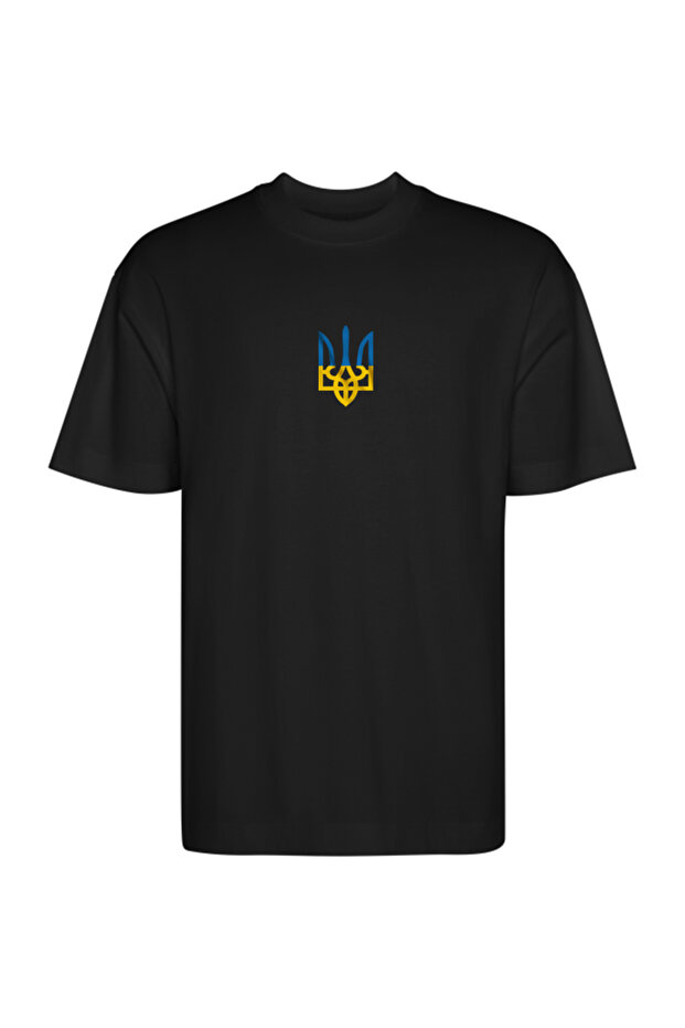 Tricou Oversize - Stema Ucrainei - 3