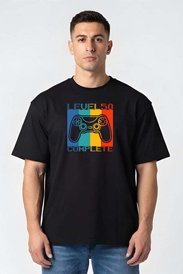 Tricou Oversize - Level 50 Complete - 2