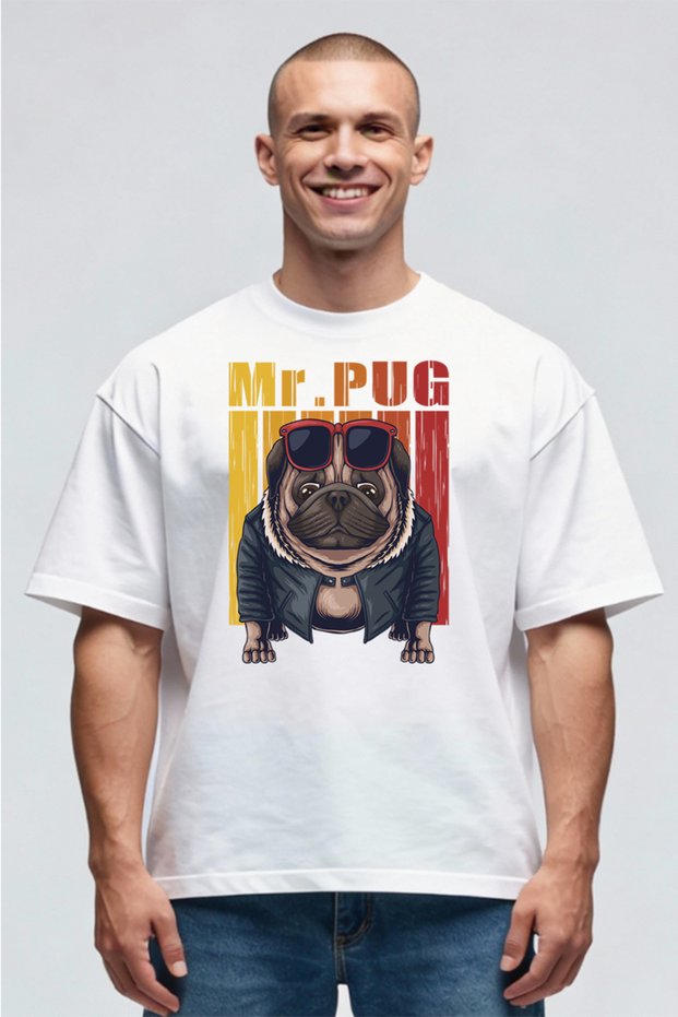 Tricou Oversize - Pug