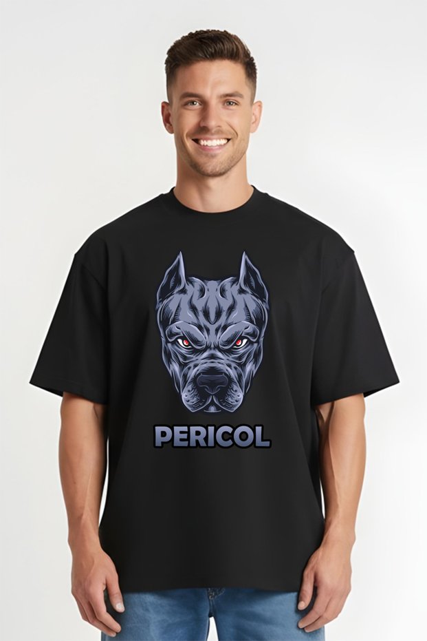 Tricou Oversize - Pericol