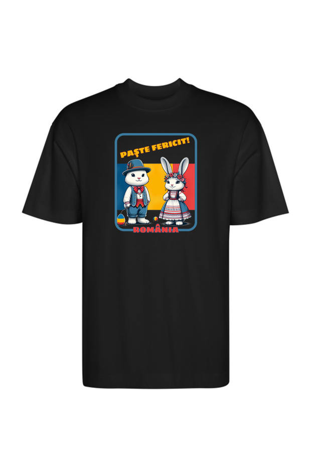 Tricou Oversize - Paște Fericit! - 3