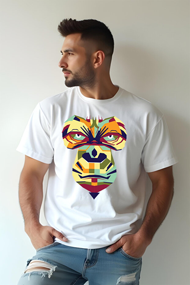 Tricou Oversize - Maimuța - 2
